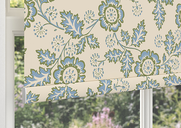 Land & Shore River (Blackout), Green - Roller Blind - Image 4